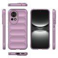 For Huawei nova 12 5G Magic Shield TPU + Flannel Phone Case(Purple)