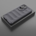 For Huawei nova 12 Ultra / 12 Pro Magic Shield TPU + Flannel Phone Case(Dark Grey)