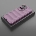 For Huawei nova 12 Ultra / 12 Pro Magic Shield TPU + Flannel Phone Case(Purple)