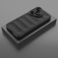 For Huawei Pura 70 Magic Shield TPU + Flannel Phone Case(Black)