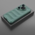 For Huawei Pura 70 Pro / 70 Pro+ Magic Shield TPU + Flannel Phone Case(Dark Green)
