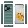 For Huawei Pura 70 Pro / 70 Pro+ Magic Shield TPU + Flannel Phone Case(Dark Green)