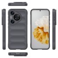 For Huawei Pura 70 Pro / 70 Pro+ Magic Shield TPU + Flannel Phone Case(Dark Grey)