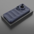 For Huawei Pura 70 Ultra Magic Shield TPU + Flannel Phone Case(Dark Blue)