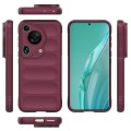 For Huawei Pura 70 Ultra Magic Shield TPU + Flannel Phone Case(Wine Red)