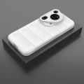 For Huawei Pura 70 Ultra Magic Shield TPU + Flannel Phone Case(White)