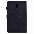 For Samsung Galaxy Tab A 10.5 T590 Rhombus TPU Smart Leather Tablet Case(Black)