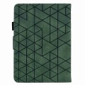 For Amazon Kindle 11th 2022 Rhombus TPU Smart Leather Tablet Case(Green)