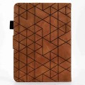 For Amazon Kindle 11th 2022 Rhombus TPU Smart Leather Tablet Case(Brown)