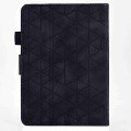 For Amazon Kindle Paperwhite 4/3/2/1 Rhombus TPU Smart Leather Tablet Case(Black)