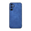 For Samsung Galaxy A05s AZNS 3D Embossed Skin Feel Phone Case(Sapphire Blue)