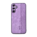 For Samsung Galaxy A05s AZNS 3D Embossed Skin Feel Phone Case(Purple)
