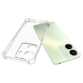 For Xiaomi Redmi 13C Shockproof Non-slip Thickening TPU Phone Case(Transparent)