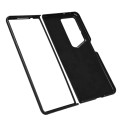 For Honor Magic V2 RSR Porsche Design Litchi Texture Card Slots Back Cover Phone Case(Black)