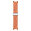 For Google Pixel Watch / Watch 2 Nylon Loop Magnetic Buckle Watch Band(Orange)
