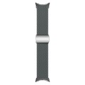 For Google Pixel Watch / Watch 2 Nylon Loop Magnetic Buckle Watch Band(Space Grey)