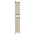 For Google Pixel Watch / Watch 2 Nylon Loop Magnetic Buckle Watch Band(Starlight Color)
