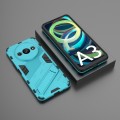 For Xiaomi Redmi A3 4G Global Punk Armor 2 in 1 PC + TPU Phone Case with Holder(Blue)