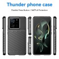 For Xiaomi 13T Thunderbolt Shockproof Soft TPU Phone Case(Black)