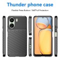 For Xiaomi Poco C65 Thunderbolt Shockproof Soft TPU Phone Case(Black)