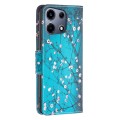 For Infinix Note 30 VIP Colored Drawing Pattern Leather Phone Case(Plum Blossom)