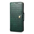 For Samsung Galaxy A23 5G Denior Crocodile Texture Oil Edge Leather Phone Case(Green)
