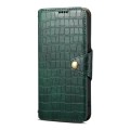 For Samsung Galaxy S24+ 5G Denior Crocodile Texture Oil Edge Leather Phone Case(Green)