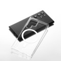 For Samsung Galaxy S24 5G TPU Magsafe Phone Case(Transparent)