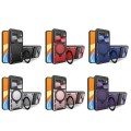 For Google Pixel 8 5G CD Texture Sliding Camshield Magnetic Holder Phone Case(Pink)