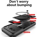 For Google Pixel 8 5G CD Texture Sliding Camshield Magnetic Holder Phone Case(Red)