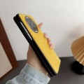 For Huawei Mate X5 Hinge Plush PC Phone Case(Yellow)