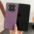 For Huawei Mate X5 Hinge Plush PC Phone Case(Purple)