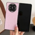 For Huawei Mate X5 Hinge Plush PC Phone Case(Pink)