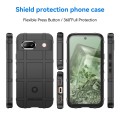 For Google Pixel 8a Full Coverage Shockproof TPU Phone Case(Black)