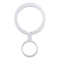 Magnetic Metal Phone Ring Holder(Silver)