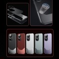 For Huawei nova 12 Electroplated Imitation Ultimate Design PC + Leather Phone Case(Purple)