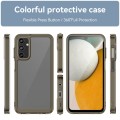 For Samsung Galaxy A05s Colorful Series Acrylic Hybrid TPU Phone Case(Transparent Grey)