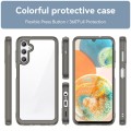 For Samsung Galaxy M44 5G Colorful Series Acrylic Hybrid TPU Phone Case(Transparent Grey)