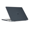 For MacBook Pro 16 inch M3 Laptop Matte Style Protective Case(Black)