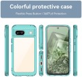 For Google Pixel 8a Colorful Series Acrylic Hybrid TPU Phone Case(Transparent Blue)