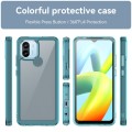 For ZTE Nubia Z40S Pro Colorful Series Acrylic Hybrid TPU Phone Case(Transparent Blue)