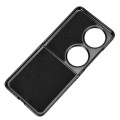 For Huawei Pocket 2 Wristband Leather Back Phone Case(Black)
