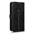 For OPPO A3 Pro 5G Honeycomb Dot Texture Leather Phone Case(Black)