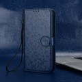 For OPPO A3 Pro 5G Honeycomb Dot Texture Leather Phone Case(Blue)