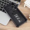 For Samsung Galaxy S23 FE 5G Armor Shockproof TPU + PC Magnetic Phone Case with Holder(Black)