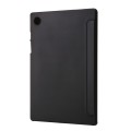 For Samsung Galaxy Tab A9+ TPU Deformation Multi-Fold Leather Tablet Case(Black)