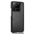 For Xiaomi Redmi K60 Ultra /13T Pro Litchi Texture Back Cover Phone Case(Black)