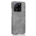 For Xiaomi Redmi K60 Ultra /13T Pro Litchi Texture Back Cover Phone Case(Grey)