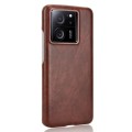 For Xiaomi Redmi K60 Ultra /13T Pro Litchi Texture Back Cover Phone Case(Brown)