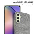 For Samsung Galaxy A34 5G imak Ruiyi Series Cloth Texture PU + PC Phone Case(Dark Grey)